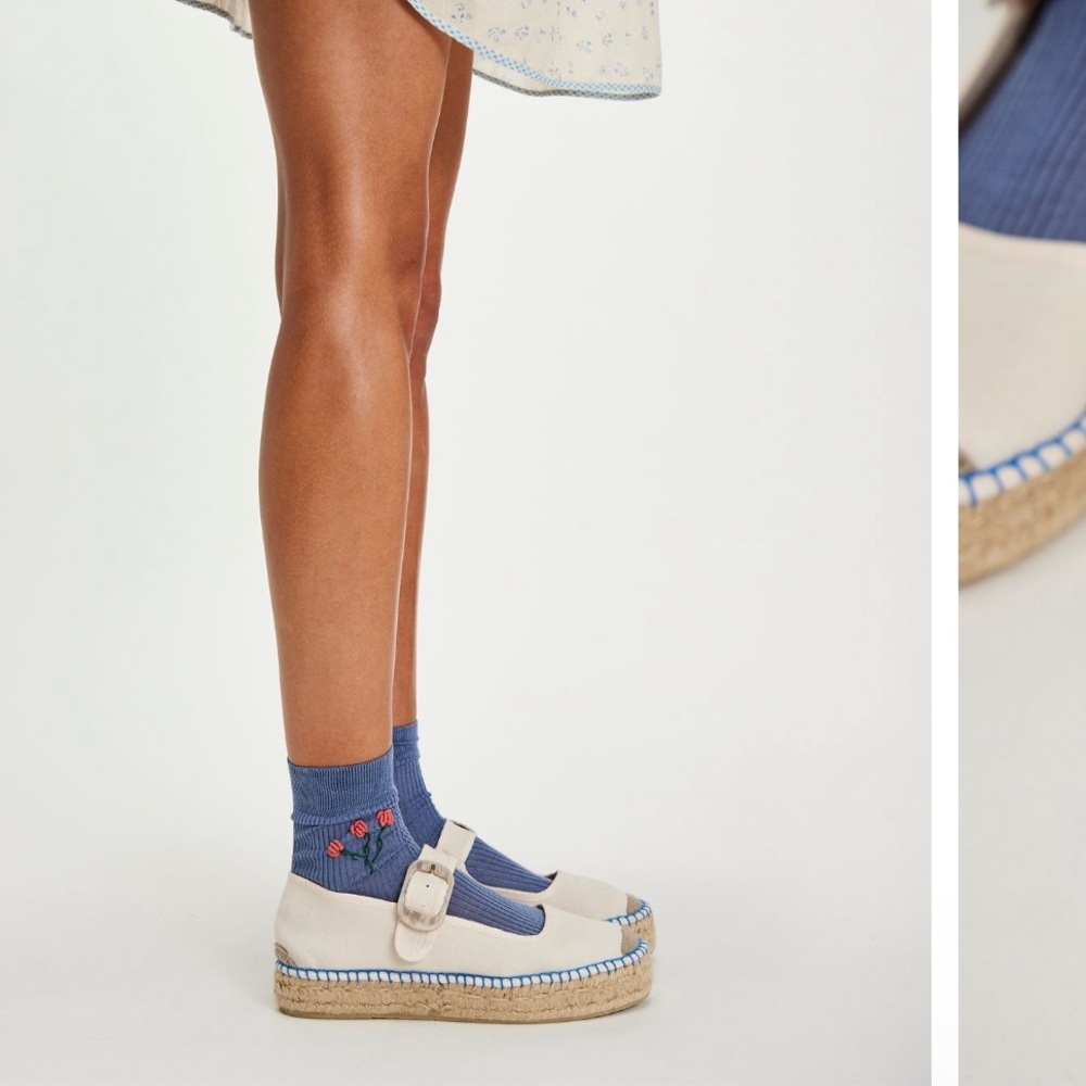 FREE PEOPLE Surfside Platform Espadrille Size 10 NEW